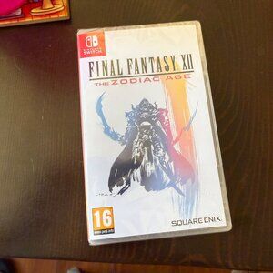 Final Fantasy XII The Zodiac Age Nintendo Switch Game New Sealed EU Version